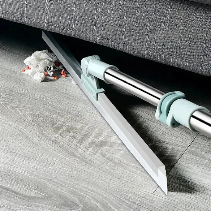 Rynx | Magical Floor Mop – 2-in-1 Silicone Broom with 180° Redatable Head