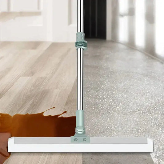Rynx | Magical Floor Mop – 2-in-1 Silicone Broom with 180° Redatable Head