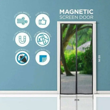 Rynx | Magnetic Insect Screen Door — Hands-Free Insect PRedection with Easy Installation