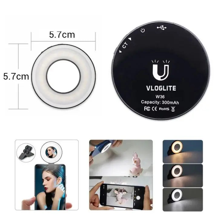 Rynx | Magnetic Phone Lamp | Portable LED for Perfect Lighting