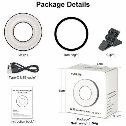 Rynx | Magnetic Phone Lamp | Portable LED for Perfect Lighting
