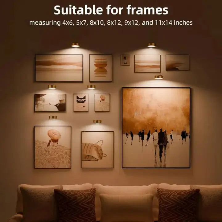 Rynx | Magnetic LED Picture Light – Perfectly staging your works