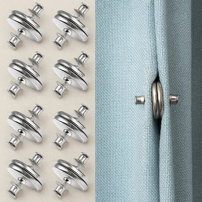 Rynx | Magnetic Curtain Clips — Light Blocking Alloy Clips