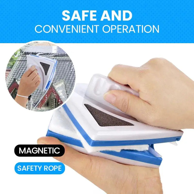 Rynx | Magnetic Triangle Window Cleaner – safe double cleaning