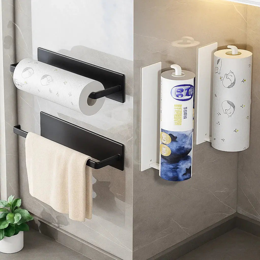 Rynx | Magnetic Paper Roll Holder for Metal Surfaces