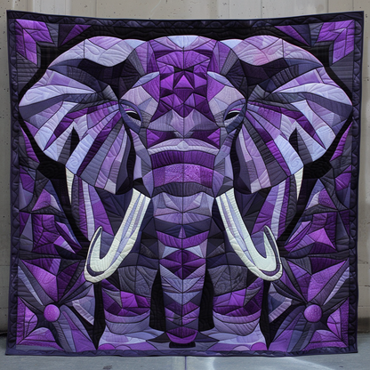 Rynx | Majesty Lilac Elephant Blanket