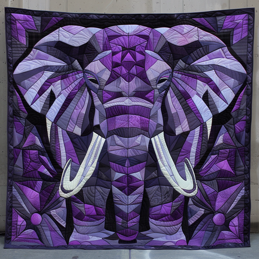 Rynx | Majesty Lilac Elephant Blanket