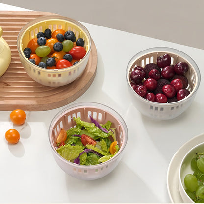 Rynx | Manual fruit and vegetable spin dryer with removable container