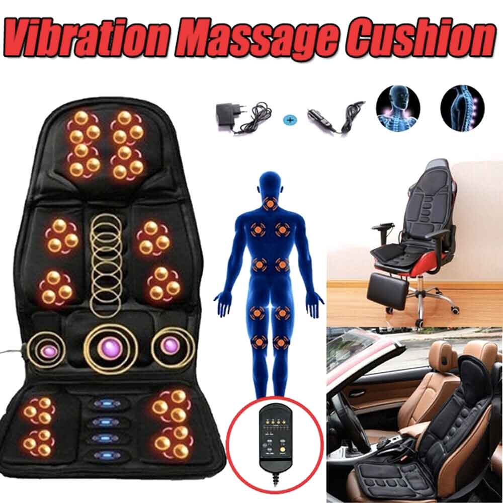 RYNX | Fashion Massage Chair Cover With Heated Neck Pillow For Car And Home