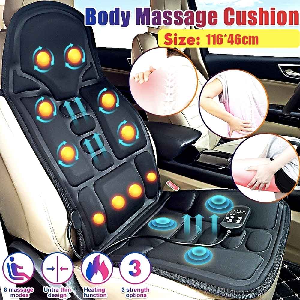 RYNX | Fashion Massage Chair Cover With Heated Neck Pillow For Car And Home