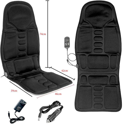 RYNX | Fashion Massage Chair Cover With Heated Neck Pillow For Car And Home