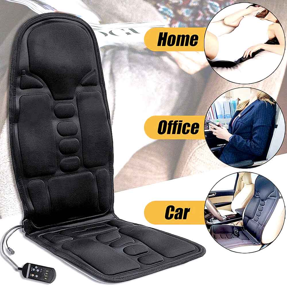 RYNX | Fashion Massage Chair Cover With Heated Neck Pillow For Car And Home