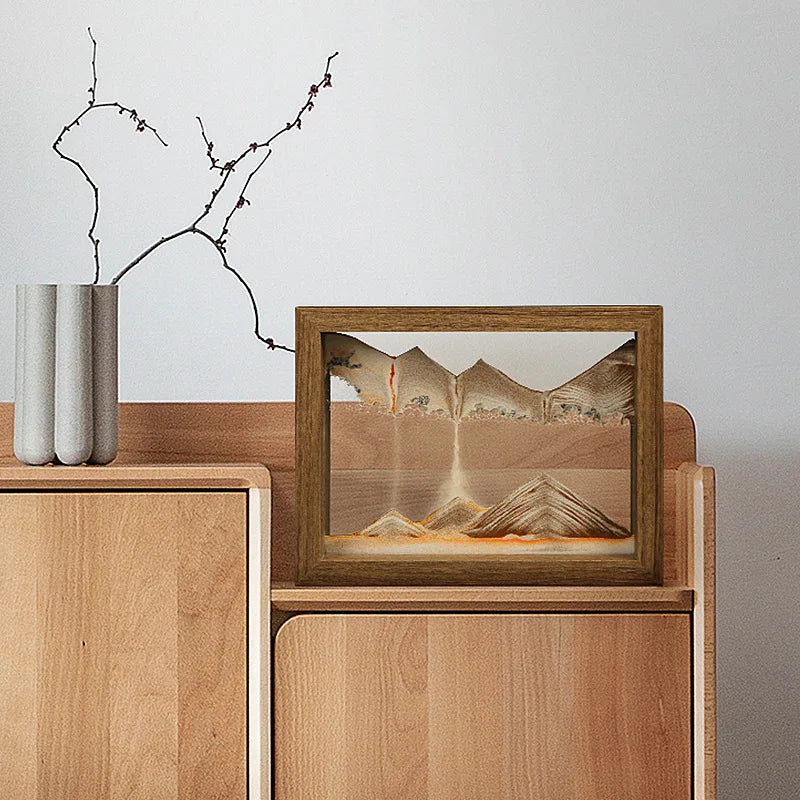 Rynx | Gyroscopic rotating sand decoration for calm spaces