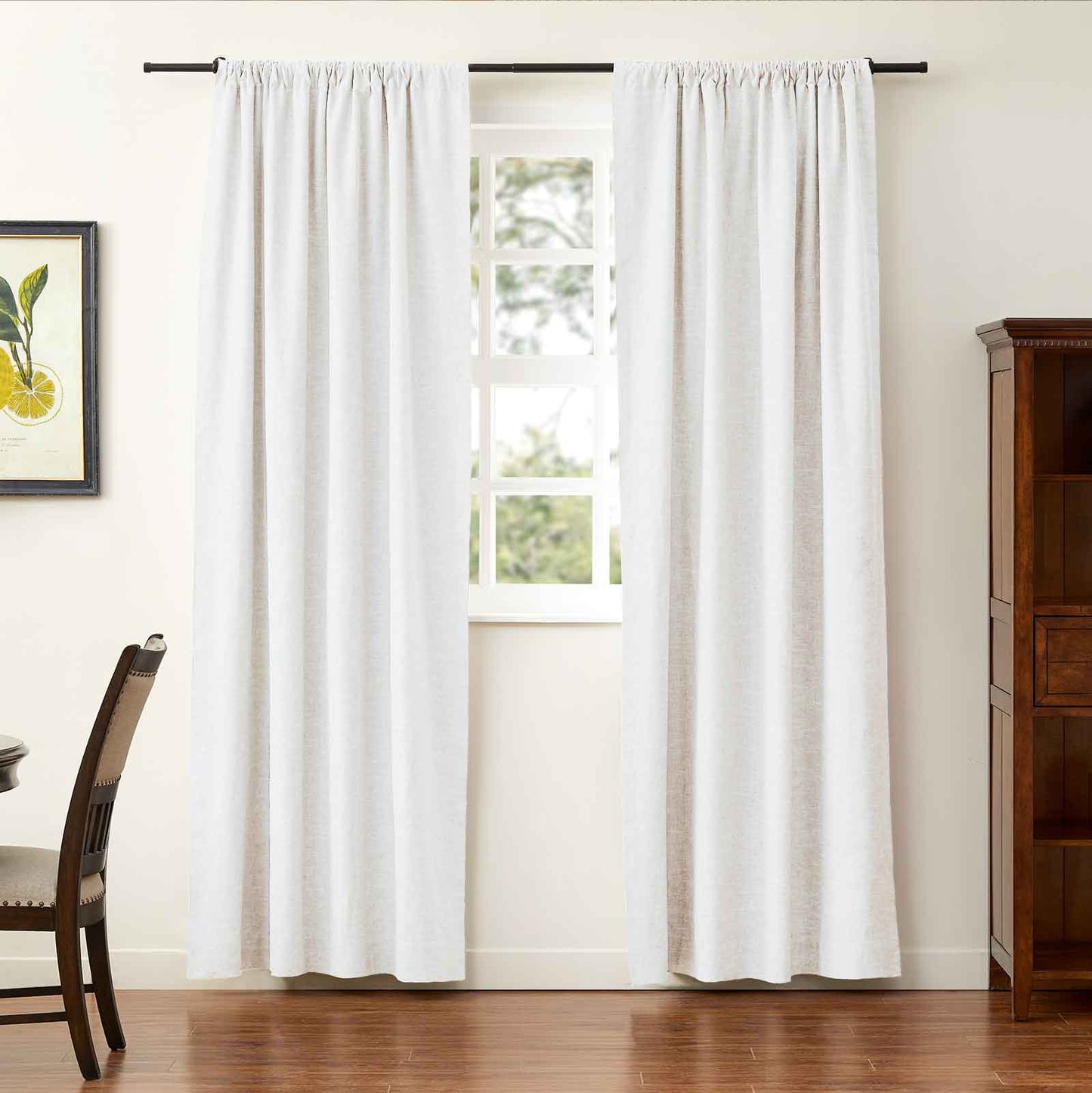 Rynx | Aira - Linen-Cotton Curtain with Soft Fabric