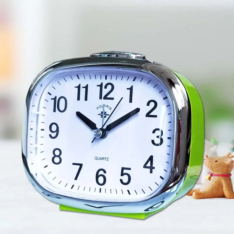 Rynx | LumiSilent - Silent Alarm Clock with Night Light Green