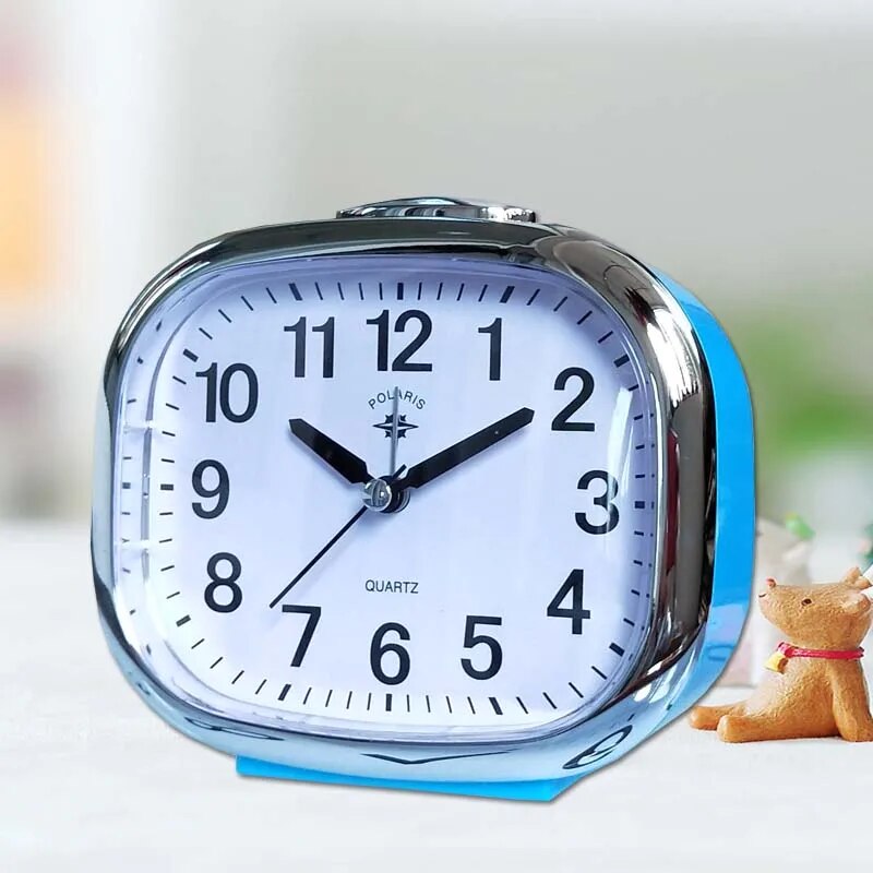 Rynx | LumiSilent - Silent Alarm Clock with Night Light Blue