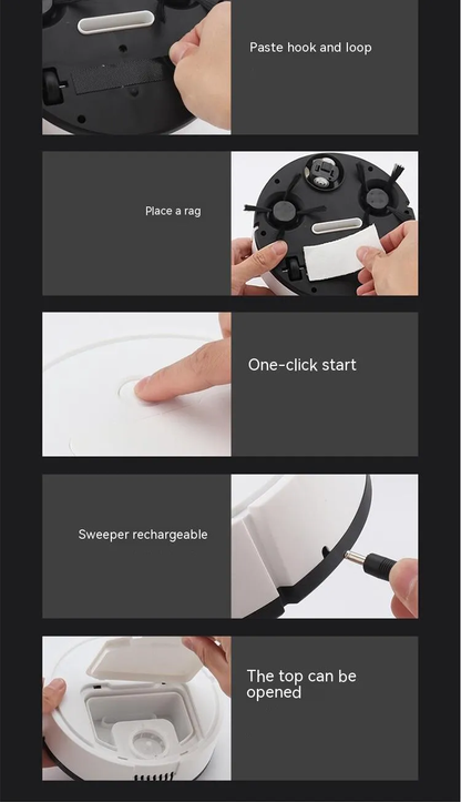 RYNX | Mini Robot Vacuum Cleaner | All-In-One Intelligent Device