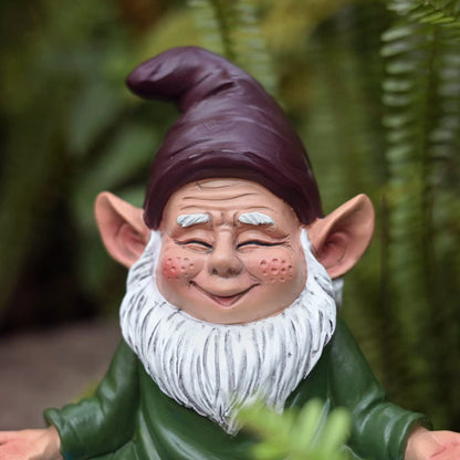 Rynx | Meditating Elf Garden Statue