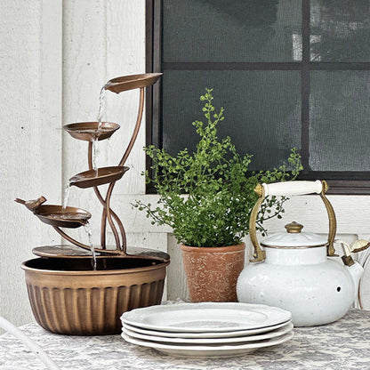 Rynx | Outdoor Safe Bird Bath Fountain