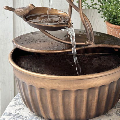 Rynx | Outdoor Safe Bird Bath Fountain