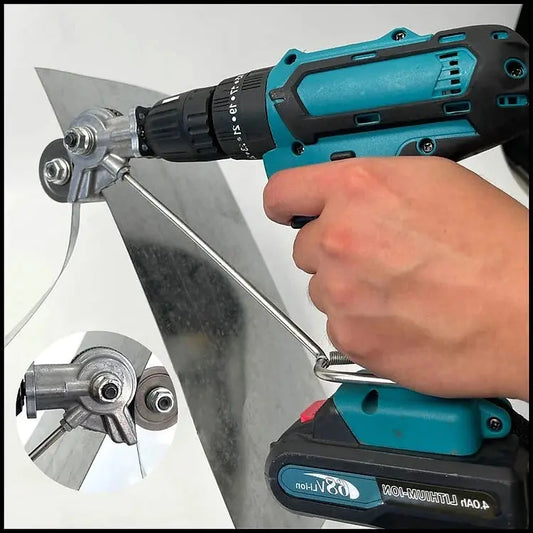 Rynx | Metal cutter for drill machines – Cuts precisely sheet metal, aluminum & plastic
