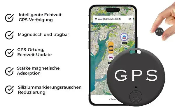 Rynx | Mini Magnetic GPS Tracker – Stay Connected & Safe