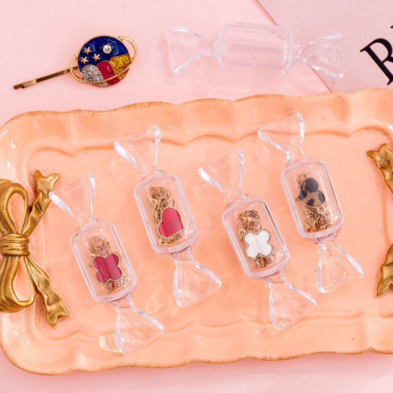 Rynx | Transparent jewelry box in candy shape