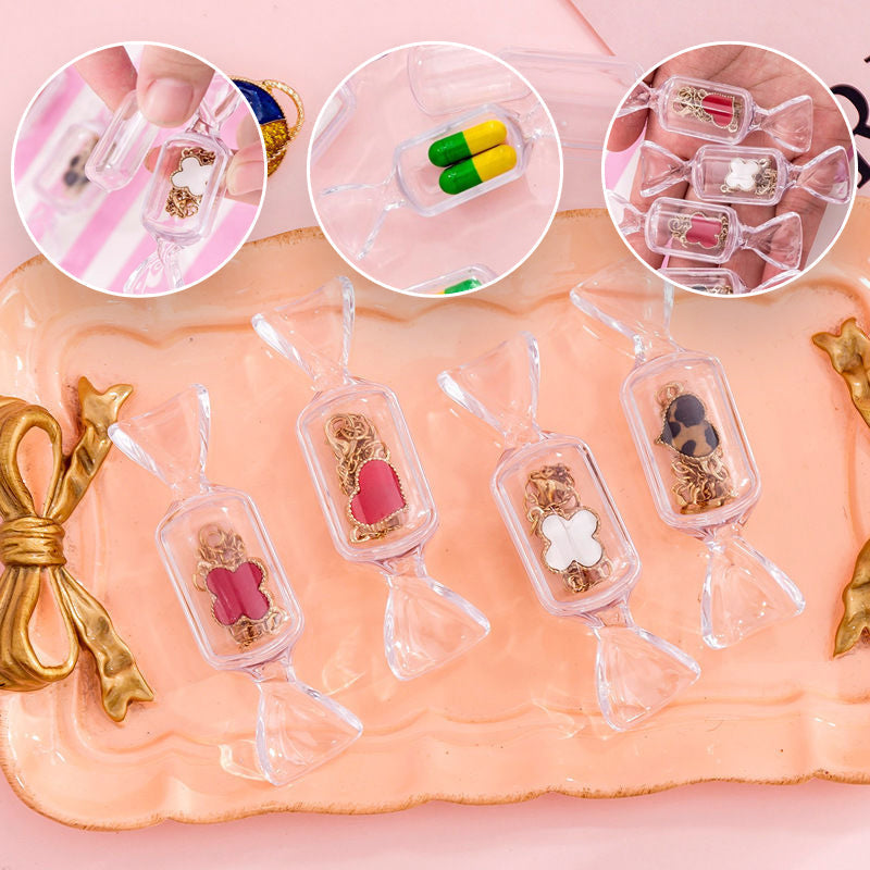 Rynx | Transparent jewelry box in candy shape