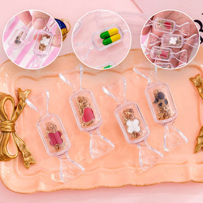Rynx | Transparent jewelry box in candy shape