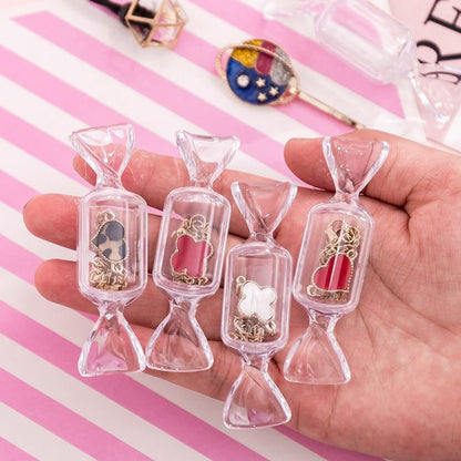 Rynx | Transparent jewelry box in candy shape