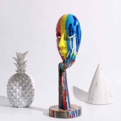 Rynx | Modern Abstract Woman Mask