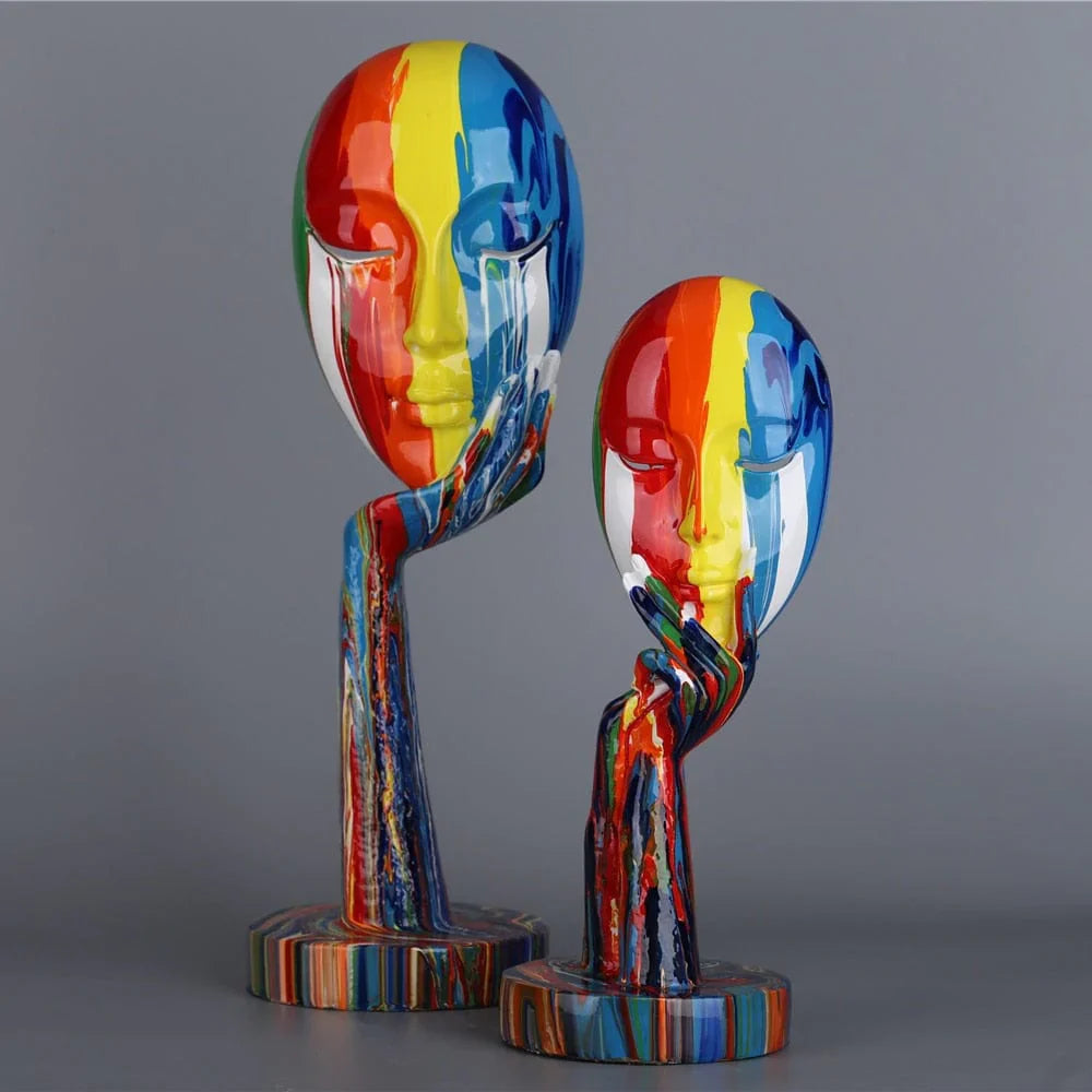 Rynx | Modern Abstract Woman Mask