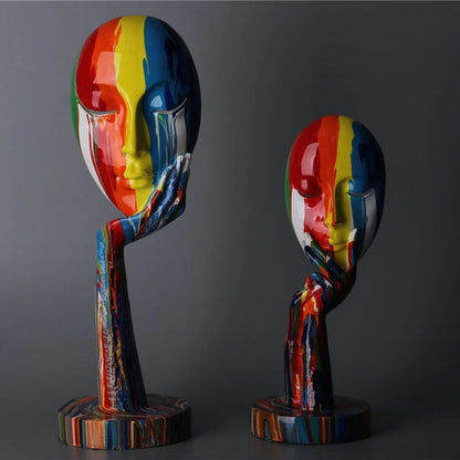 Rynx | Modern Abstract Woman Mask