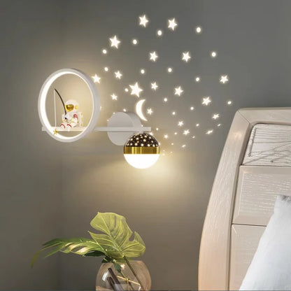 Rynx | LittleBeam | Modern Children's Wall Lamp - Gentle Light and Child-Friendly Design