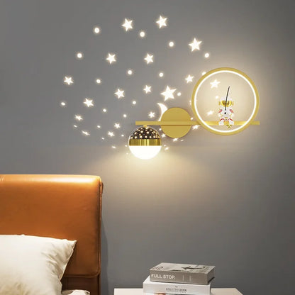 Rynx | LittleBeam | Modern Children's Wall Lamp - Gentle Light and Child-Friendly Design