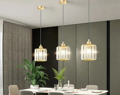 RYNX | SparkleLamp - Elegant K9-Crystal Pendant Lamp