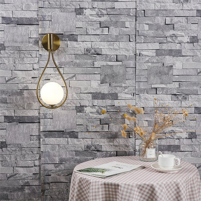 Rynx | Modern LED Wall Lamp in Glass and Metal