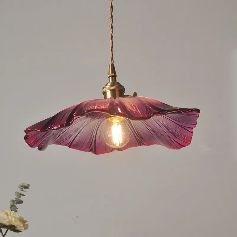 RYNX | Elegant Pendant Lamp With Flowers - Florashine