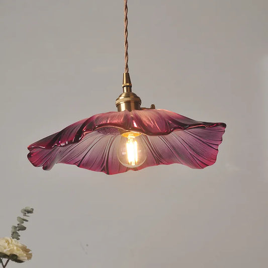 RYNX | Elegant Pendant Lamp With Flowers - Florashine
