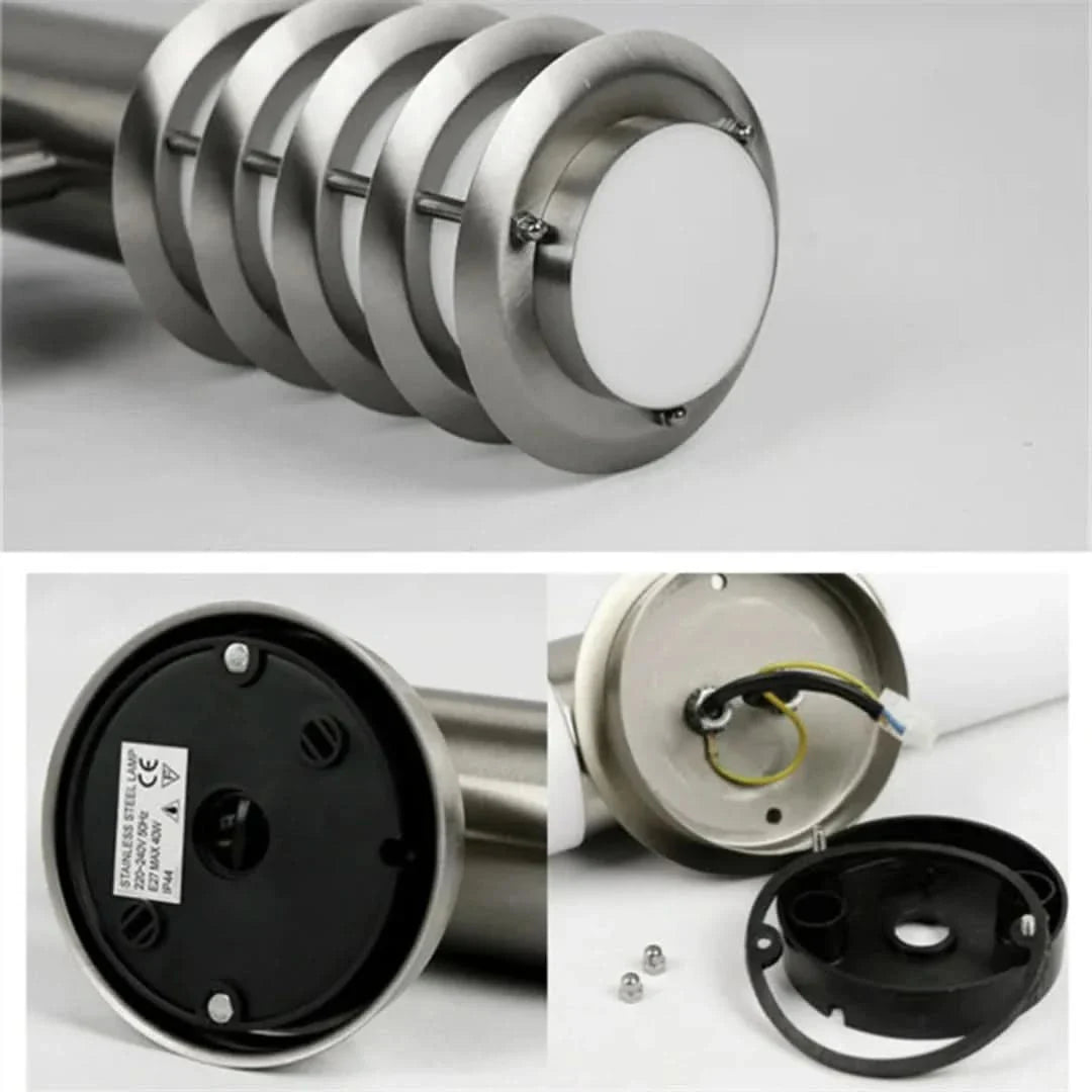 Rynx | Stainlessglow - Modern Wall Lamps in Stainless Steel for Outdoor Use