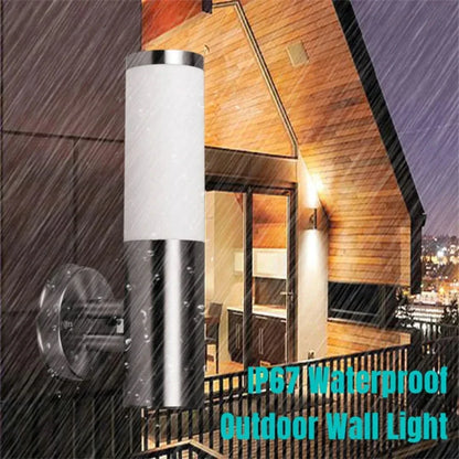 Rynx | Stainlessglow - Modern Wall Lamps in Stainless Steel for Outdoor Use