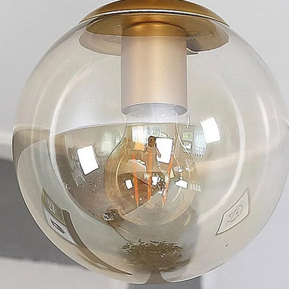 Rynx | LuminousSphere - Modern Glass Ball Ceiling Lamp