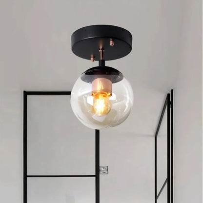 Rynx | LuminousSphere - Modern Glass Ball Ceiling Lamp