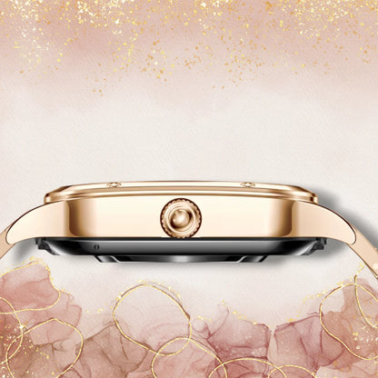 Rynx | Smartwatch for women with golden mesh "Asterionis"