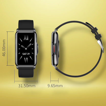 Rynx | Smartwatch Women Bracelet Mesh Black "Lynthior"