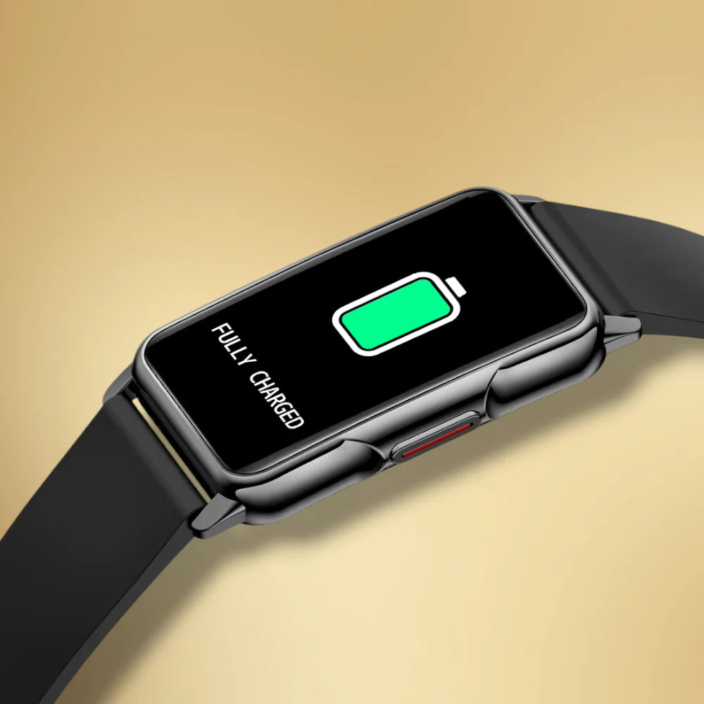 Rynx | Smartwatch Women Bracelet Mesh Black "Lynthior"