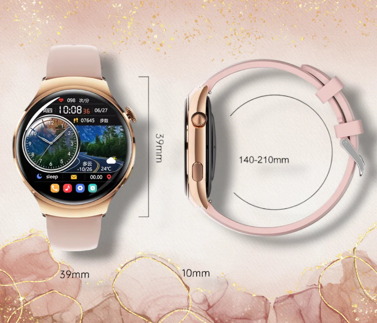 Rynx | Smartwatch for girls "Ventronix"