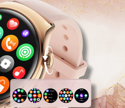 Rynx | Smartwatch Health Woman Black "Solaristra"