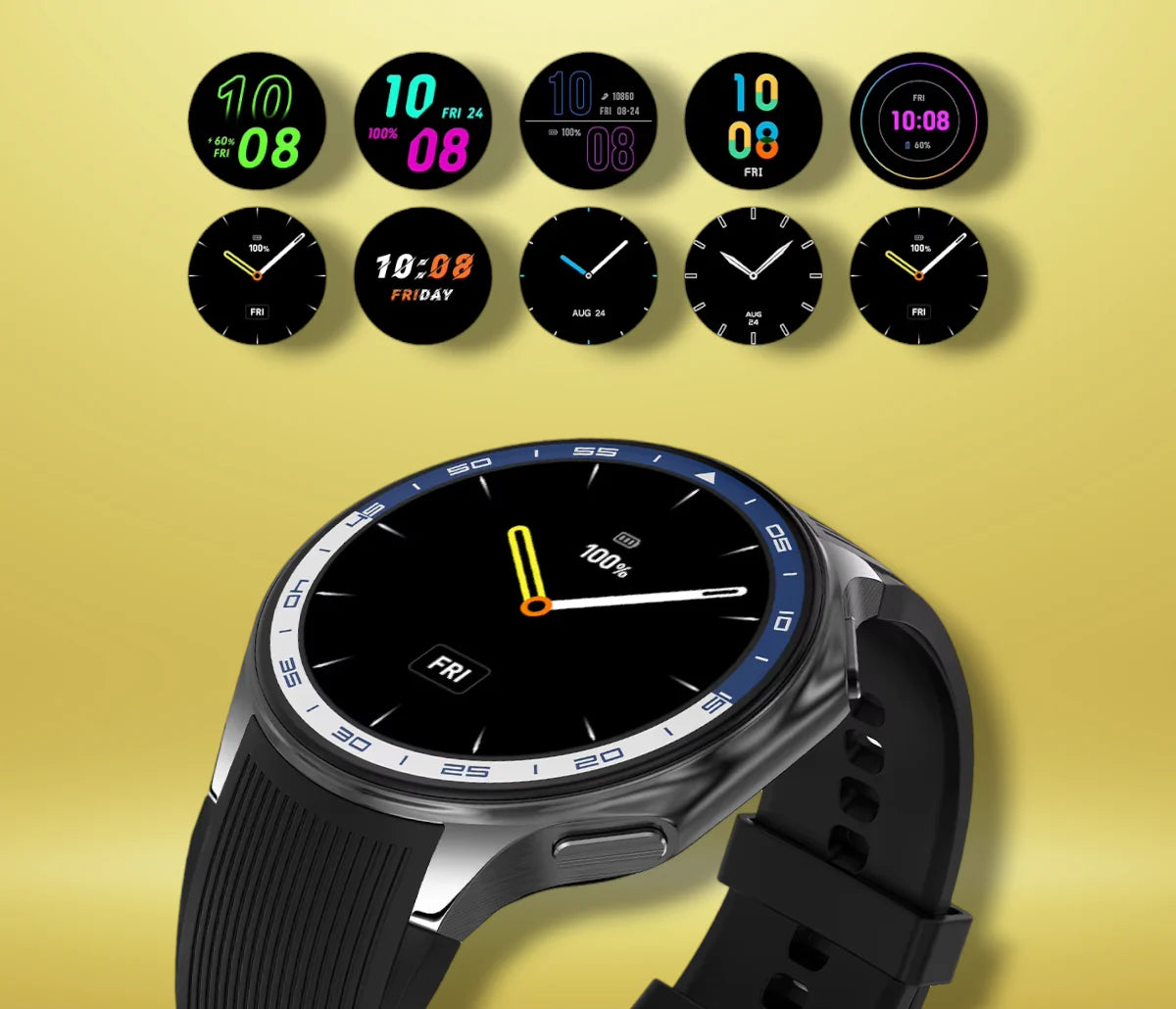 Rynx | Smartwatch Call and SMS Reply "Velathron"