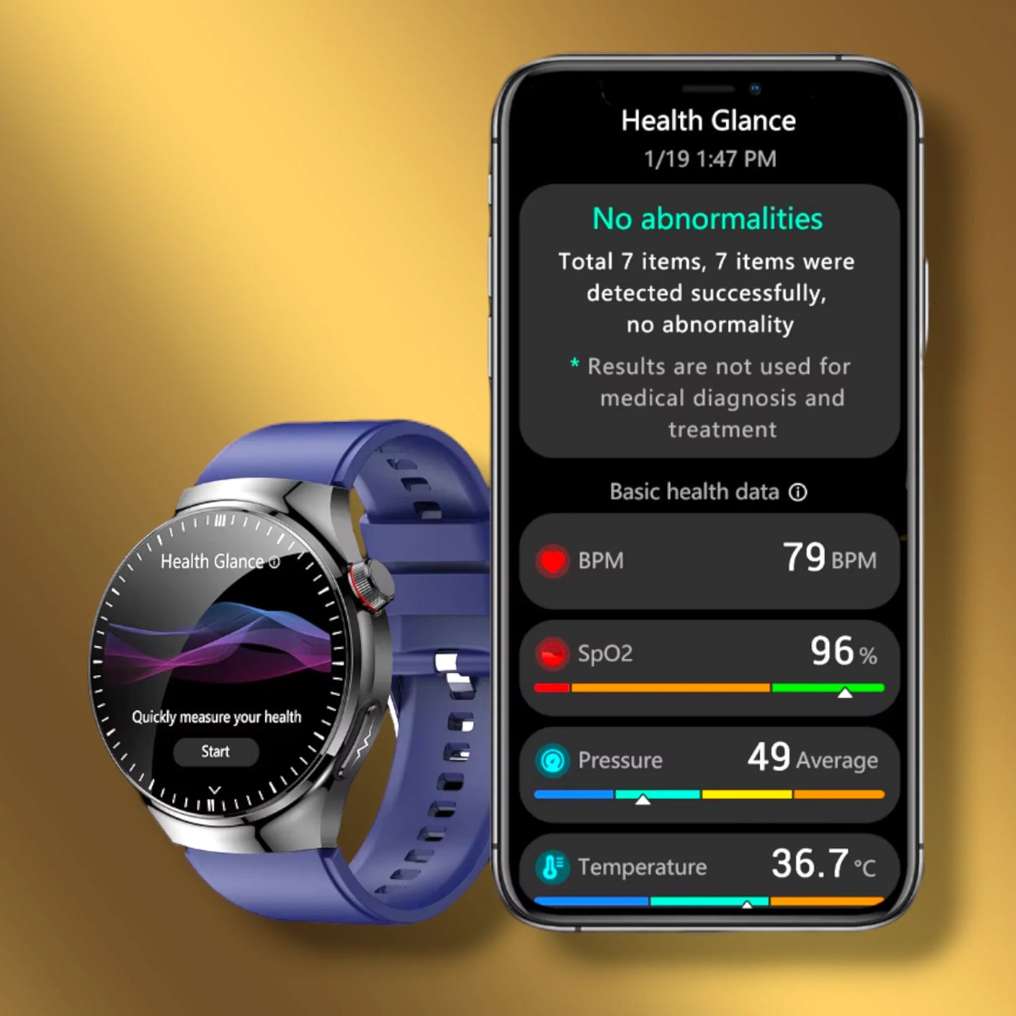 Rynx | Smartwatch Health Woman "Vynthalon"